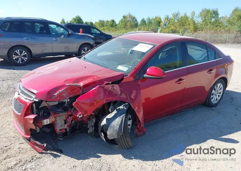 2011 Chevrolet Cruze 1Lt from USA, damaged, VIN 1G1PF5S90B7287333